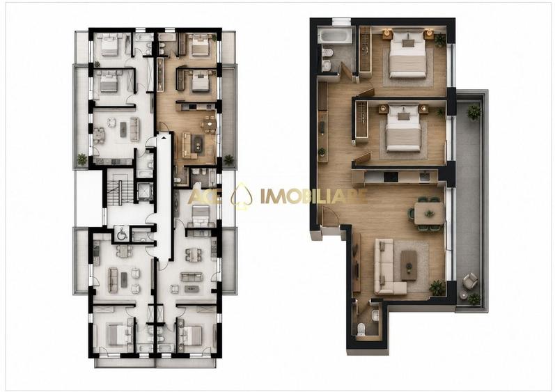 3 Camere de vanzare | Th. Pallady | Metrou | 0% Comision | 2027 | Lux - 3