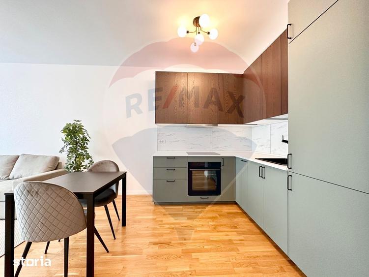 Apartament cu 2 camere, mobilat în Domenii