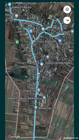 Teren de 1500 mp, în Valea Dragului