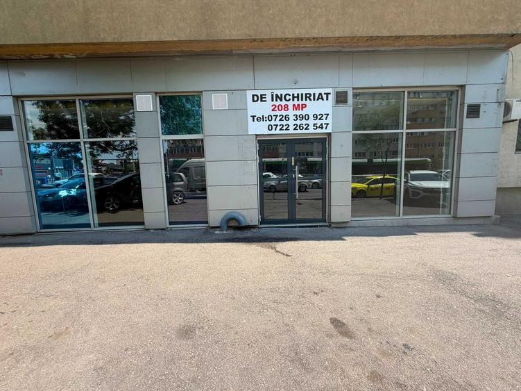 Spațiu comercial, de 208 mp, în Colentina