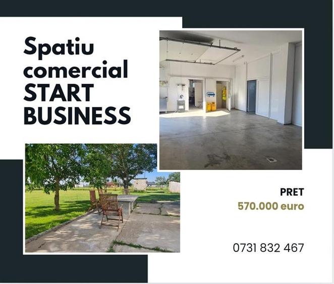 Spațiu industrial, de 440 mp, în Livada