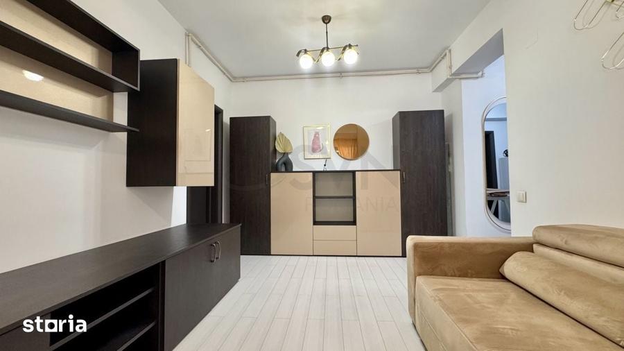 Apartament cu 2 camere semidecomandat în Giurgiului
