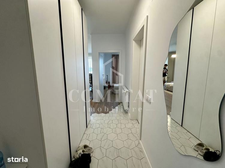 Apartament cu 2 camere semidecomandat în Între Lacuri
