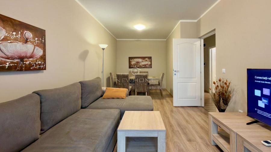 Apartament cu 2 camere decomandat, mobilat în Între Lacuri