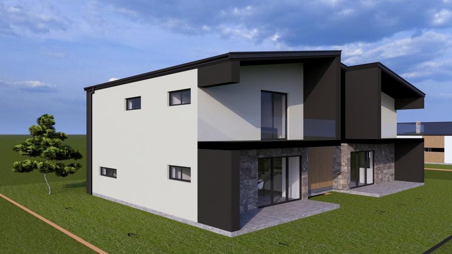 Duplex cu 4 camere cu Canalizare în Șura Mică