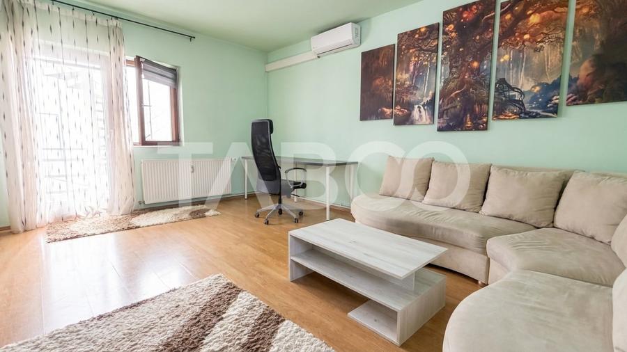 Apartament cu 2 camere semidecomandat, mobilat în Mărăști
