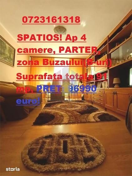 Apartament cu 4 camere în Buzaului