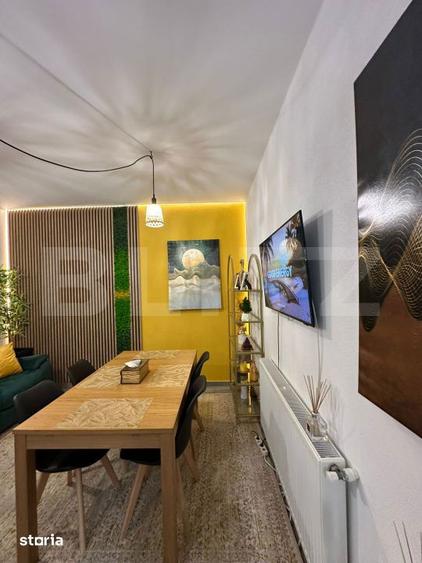 Apartament cu 3 camere, mobilat în Bună Ziua