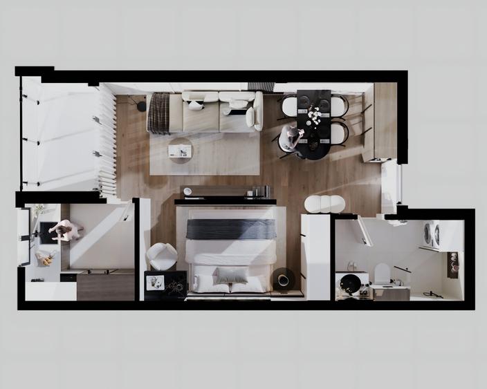 Apartamente noi | Direct de la dezvoltator | Preturi incepand de la 72.648 cu TVA inclus - 2