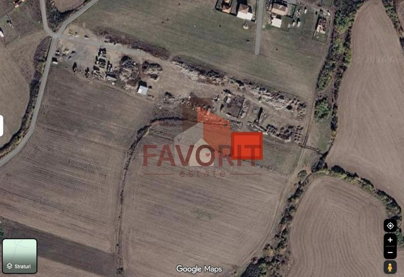 Teren Construcții intravilan de 681 mp, în Remetea Mare