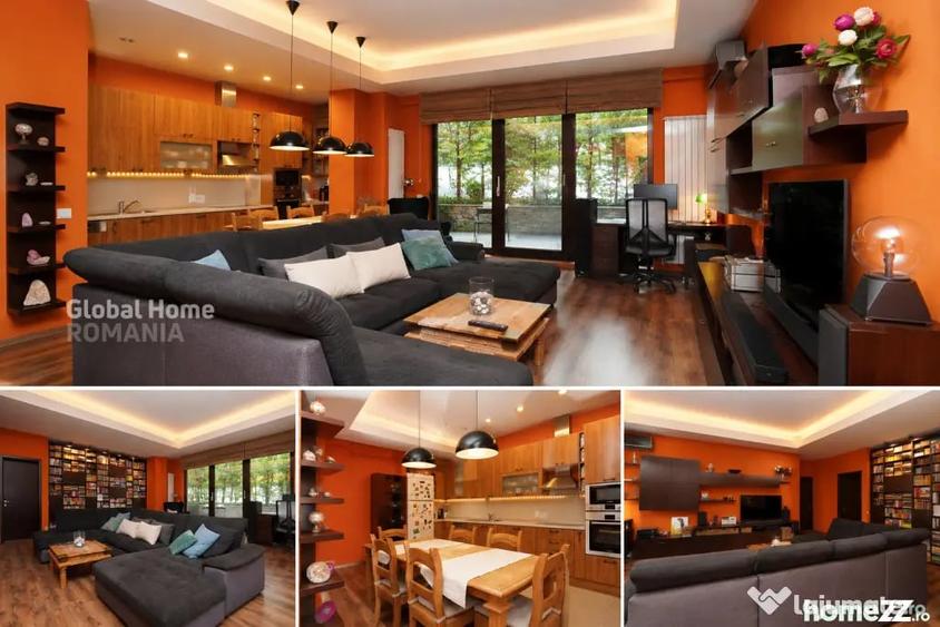 Apartament cu 3 camere semidecomandat în Herăstrău