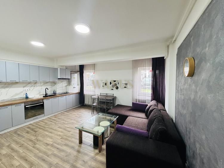 Apartament cu 2 camere semidecomandat, mobilat în Florești