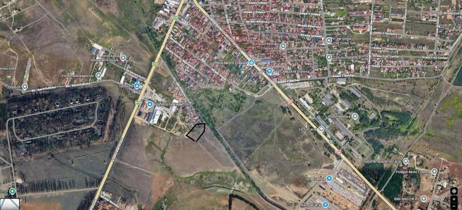 Teren Construcții intravilan de 3785 mp, în Braniște (Podari)