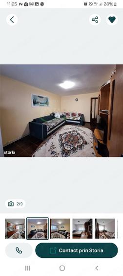 Apartament cu 3 camere decomandat în Mioriței