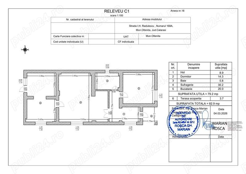 Casa de vanzare Olteni?a, jud. Calara?i 83.000 euro negociabil. - 1