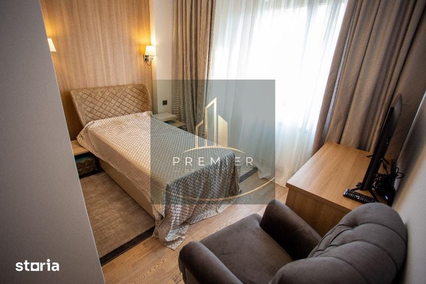 Apartament cu 4 camere decomandat, mobilat în Herăstrău