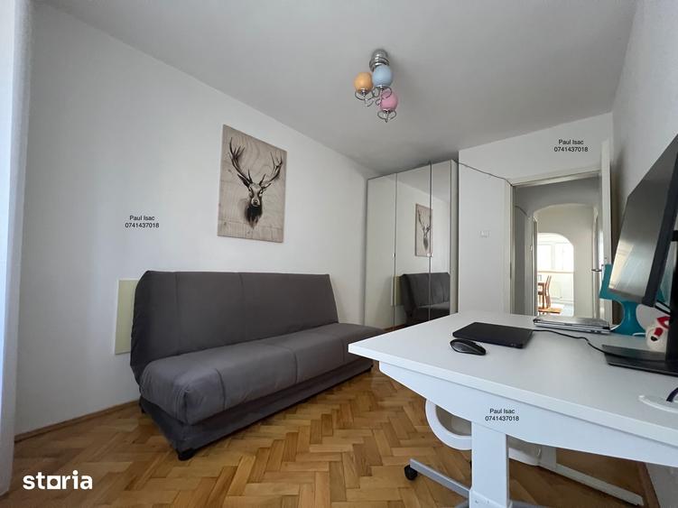 Apartament cu 3 camere, mobilat în Centrul Civic