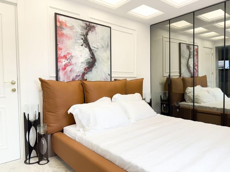 Penthouse cu 5 camere decomandat, mobilat în Kiseleff