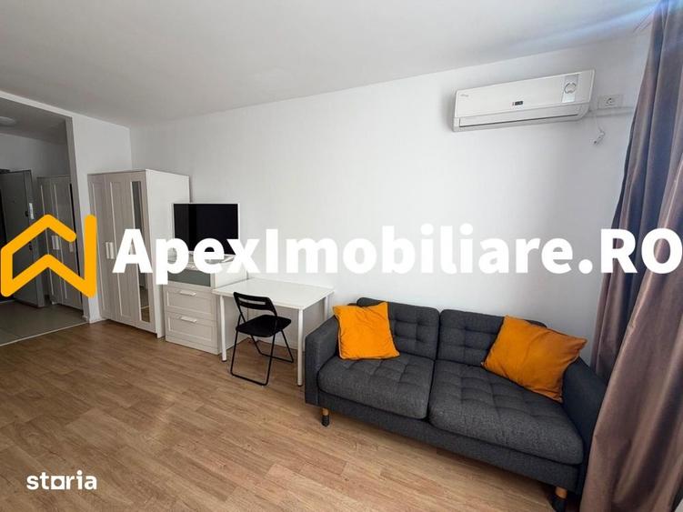 Garsonieră semidecomandată, mobilată în Pipera
