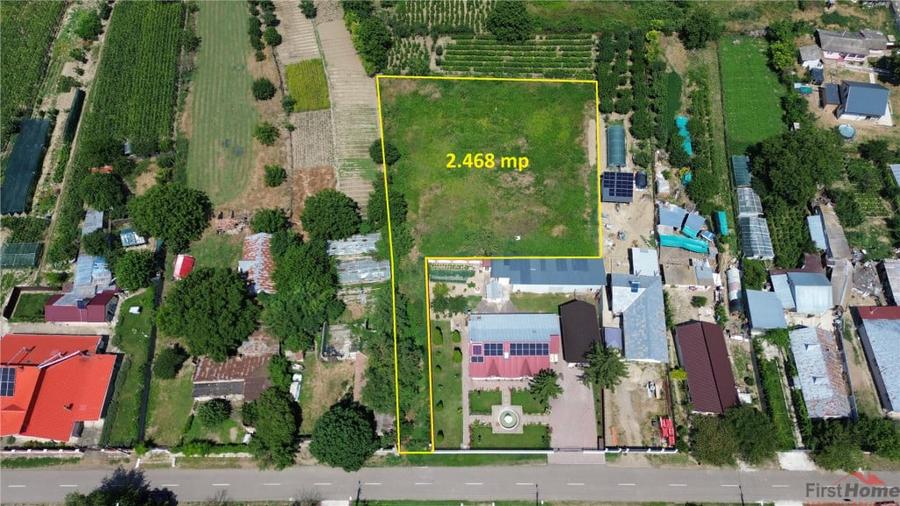Teren de 2468 mp, în Biliești