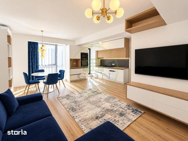 Apartament cu 2 camere, mobilat în Nord