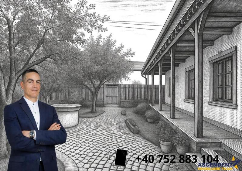 Casă cu 7 camere cu Teren 418 Mp în Central
