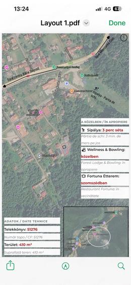 Teren de 410 mp, în Central