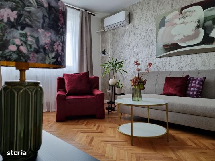 Apartament cu 2 camere, mobilat în Cornișa