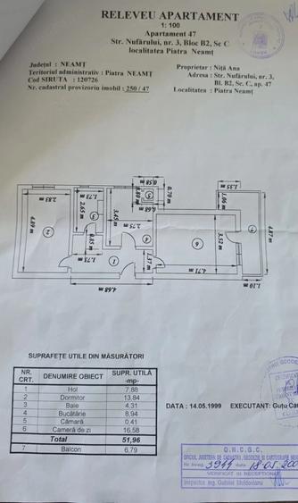 Apartament cu 2 camere decomandat în Calea Romanului