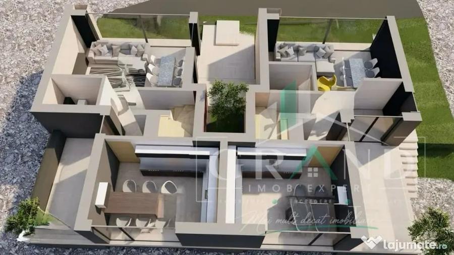 Duplex Premium 4 Camere | S+P+E+ER | 160 mp Utili+Terase | S - 3