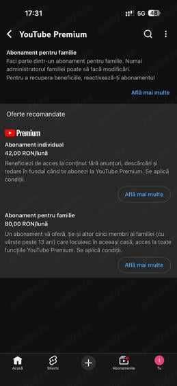 Garsonieră decomandată în Chiajna