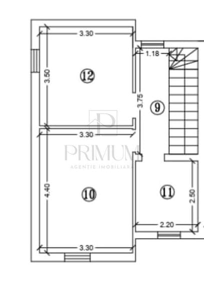 Duplex cu 3 camere cu Teren 200 Mp în Rudicica