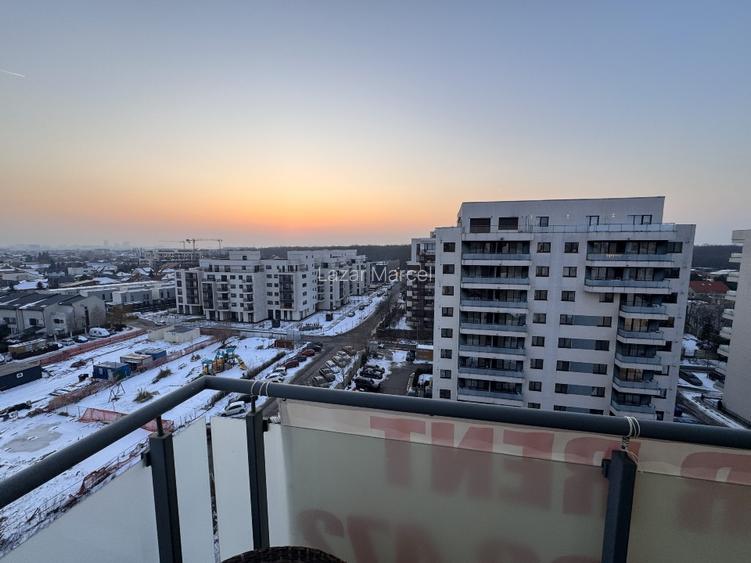 Proprietar 2 camere 54 mp bucatarie inchisa Parcare | New Point Pipera
