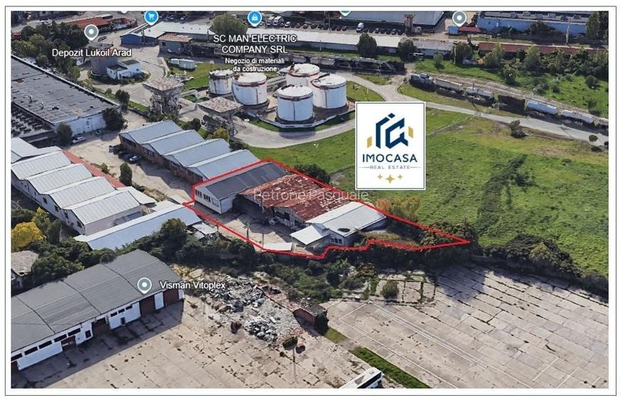 De vânzare Hală industrială 925mp Suprafața Teren 1820mp, Arad