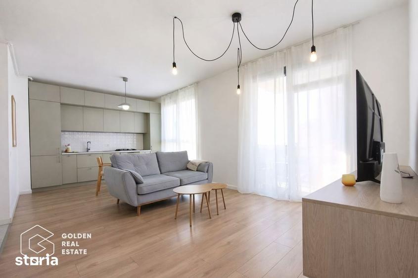 Apartament cu 2 camere, mobilat în Aurel Vlaicu
