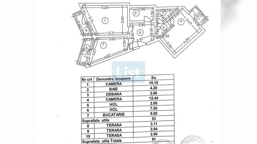 Apartament 2 camere | 3 balcoane | B-dul Tudor Vladimirescu|