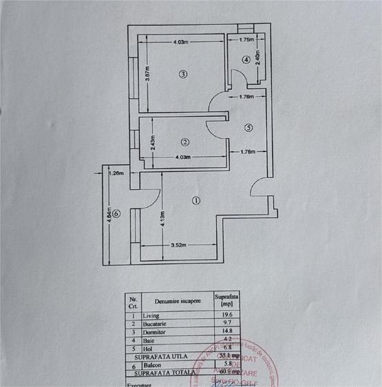 Apartament cu 2 camere decomandat, mobilat în Berceni
