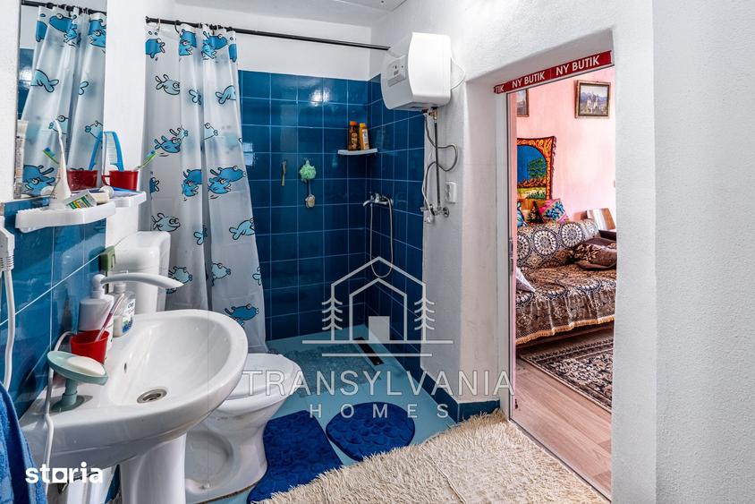 Casă cu 4 camere cu Teren 1425 Mp în Țaga