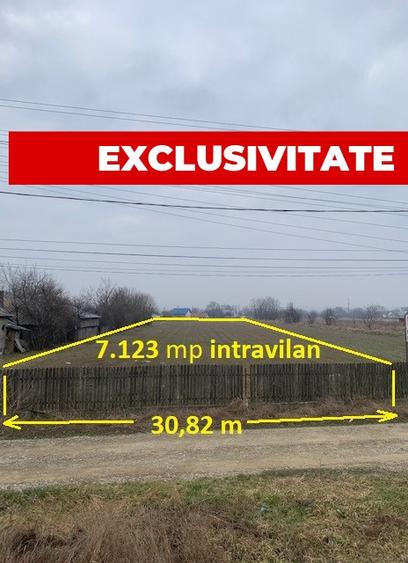 Teren Construcții intravilan de 7123 mp, în Central