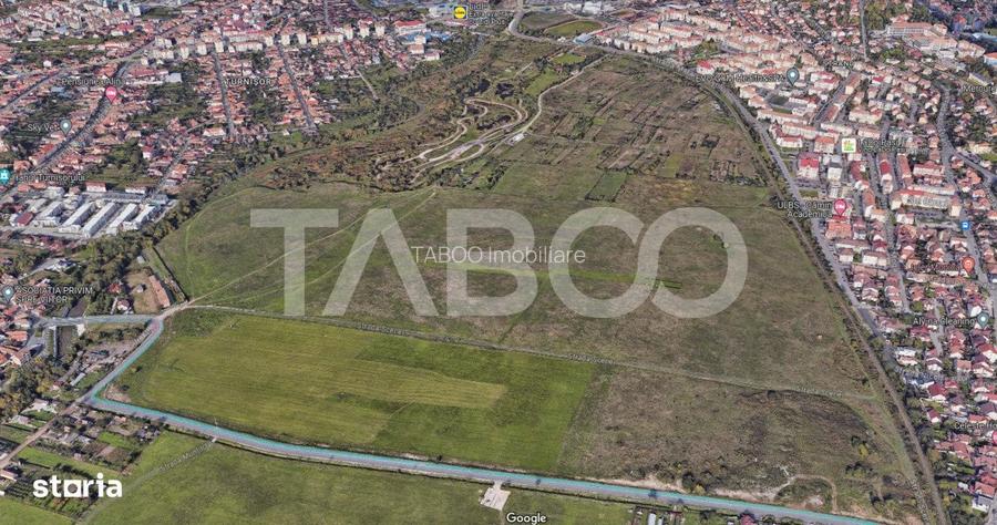 Teren intravilan de vanzare 3421 mp cu deschidere de 180 m Turnisor