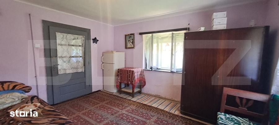 Casă cu 2 camere cu Teren 3000 Mp în Hârseni