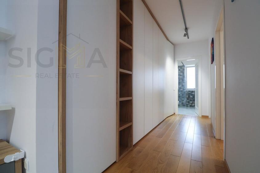 Apartament cu 3 camere semidecomandat, mobilat în Bună Ziua
