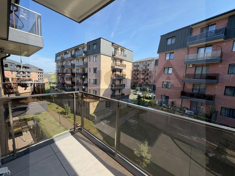Apartament cu 2 camere semidecomandat în Chinteni
