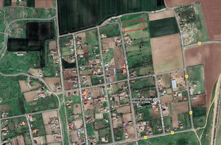 Teren de 3000 mp, în Bărăganu