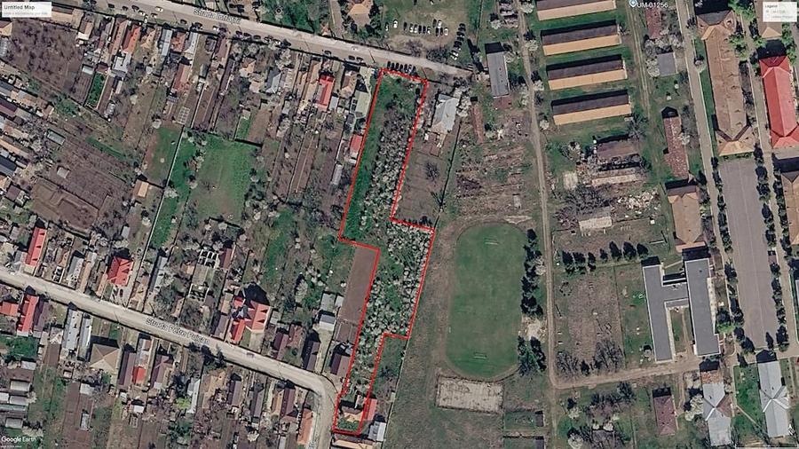 Teren de 6450 mp, în Central