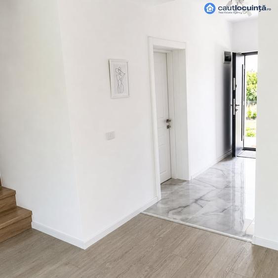 Casă individuală cu 4 camere cu Teren 400 Mp în Domnești