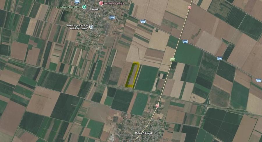 Teren de 110000 mp, în Valea Cânepii