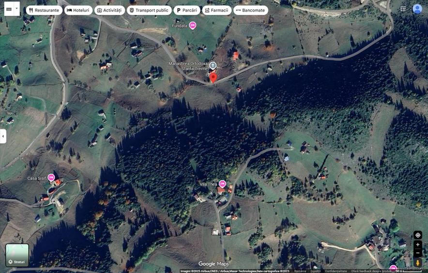 Teren intravilan de 15771 mp, în Fundata