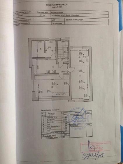 Apartament cu 2 camere decomandat, mobilat în Văcăresti