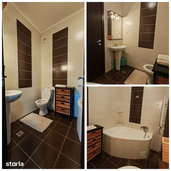 Apartament cu 3 camere decomandat, mobilat în Central